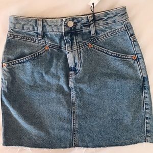 TopShop Denim Mini Skirt